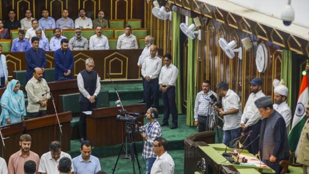 J&K assembly condemns Pahalgam terror attack, appeals to stay united