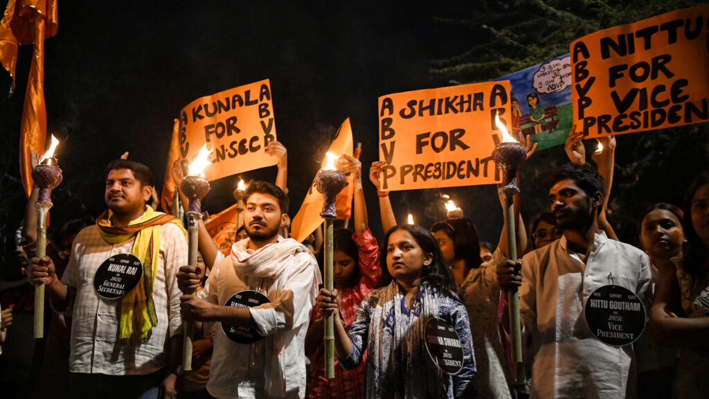 JNU students’ union polls: Election committee demands police protection | Latest News Delhi