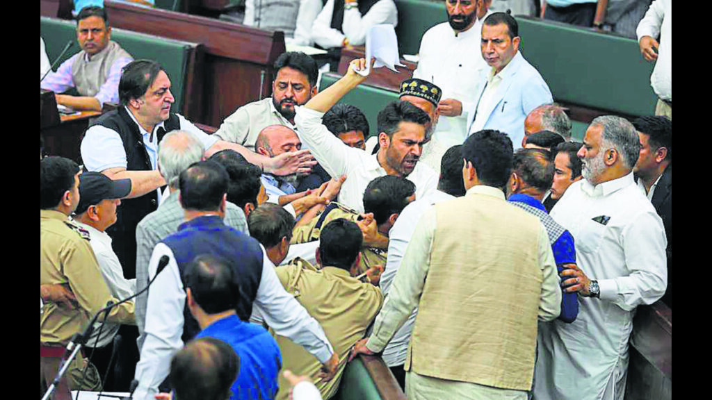 Jammu: Ruckus over Waqf Act goes on, J&K House adjourned for 2nd straight day