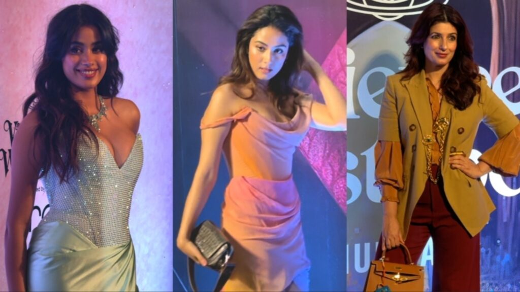 Janhvi Kapoor, Mira Rajput, Disha Patani, Twinkle Khanna stun at Vivienne Westwood’s fashion show in Mumbai. Watch | Bollywood