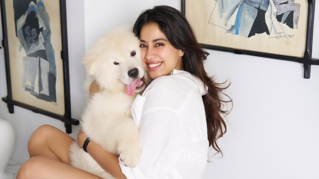 Janhvi Kapoor is all about ‘love that stays’ as she shares cute pics with new furry friend: ‘Excited for new beginnings’ | Bollywood