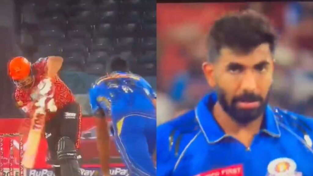 Jasprit Bumrah’s cold-blooded reaction after hitting Abhinav Manohar faces fans’ backlash: ‘Is he becoming arrogant?’