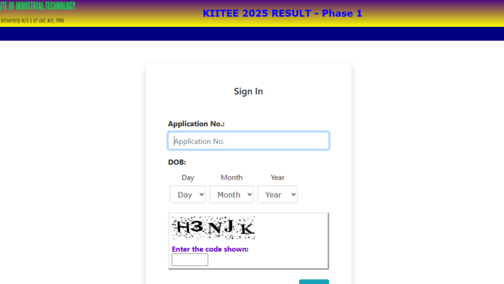KIITEE Phase 1 Results 2025 declared at kiitee.kiit.ac.in, direct link here
