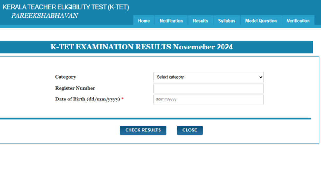 KTET Results 2025 declared at ktet.kerala.gov.in, direct link to download here