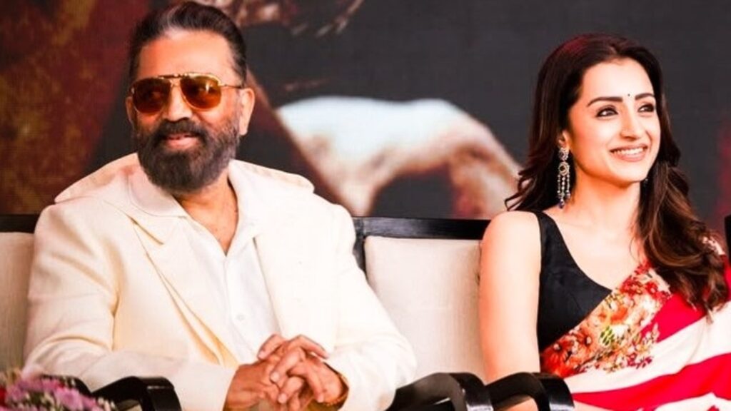 Kamal Haasan’s ‘banana’ joke on Trisha Krishnan makes internet cringe; fans come to his defence