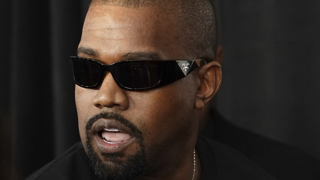 Kanye West loses cool over custody of his, Kim Kardashian’s kids on bizarre livestream. Watch