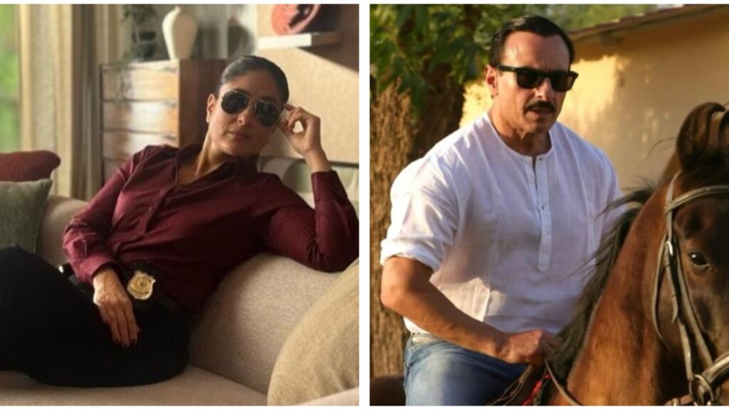 Kareena Kapoor rocks a cop avatar in new shoot, finds husband Saif Ali Khan ‘guilty’ of good looks. See pics | Bollywood