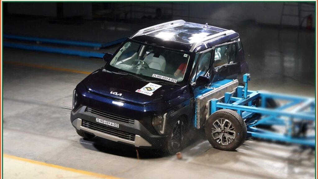 Kia Syros achieves 5-star crash test rating by Bharat NCAP
