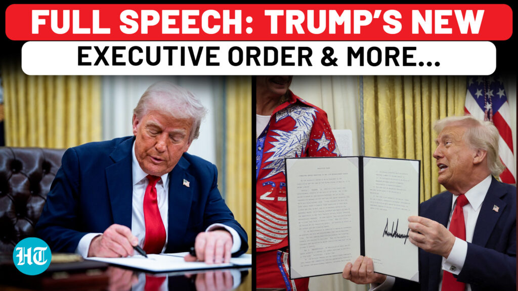 Kidrock by his side, Trump signs executive order on ticket scalping, makes stunning announcements