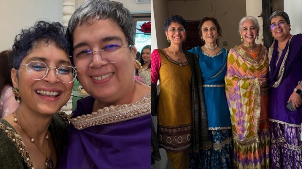 Kiran Rao poses for a selfie with Reena Dutta as she celebrates Eid with ex-husband Aamir Khan’s family. See pics | Bollywood