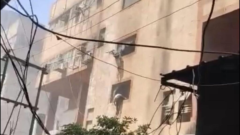 Krishna Apra Plaza fire: Woman who jumped from 4th floor dies