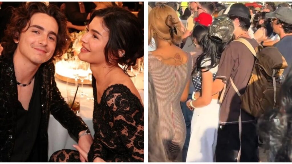 Kylie Jenner and Timothée Chalamet pack on the PDA at Coachella, walk hand in hand at the festival | Hollywood