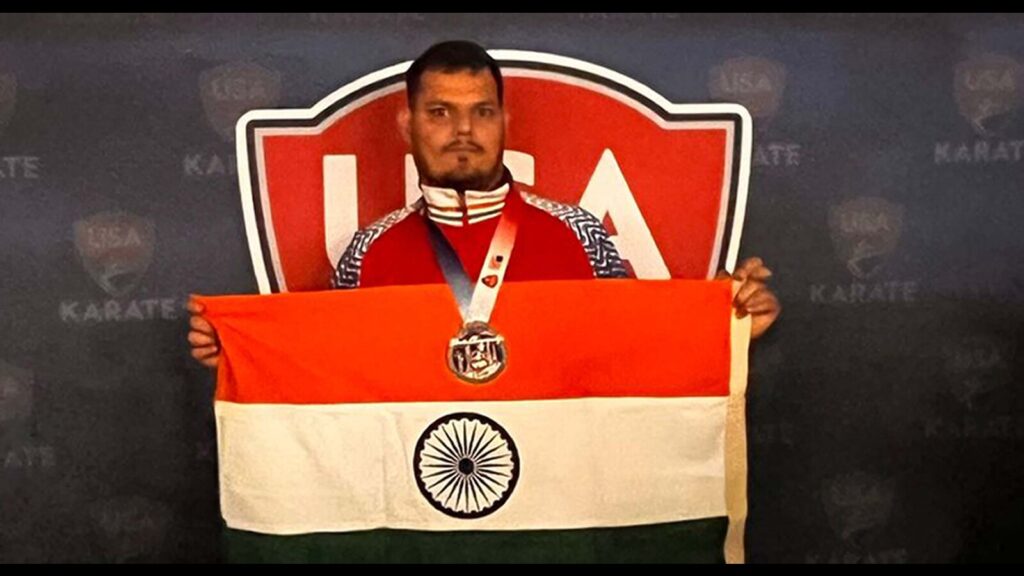 Ludhiana: City lad bags silver medal at US karate championship