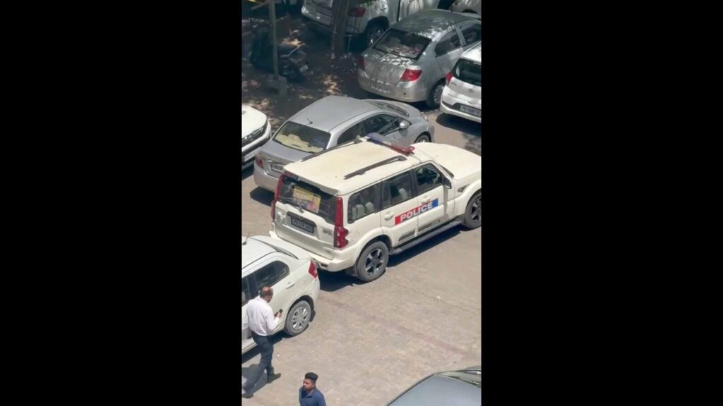 Ludhiana: Row erupts after AAP MP’s private SUV seen sporting ‘police’ sticker