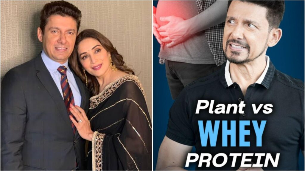 Madhuri Dixit’s husband Dr Shriram Nene shares what’s better: Plant protein or whey protein? | Health