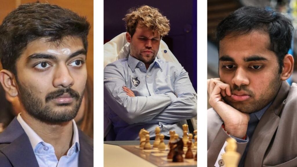Magnus Carlsen’s D Gukesh and Arjun Erigaisi Freestyle Chess prediction proved right in brutal manner