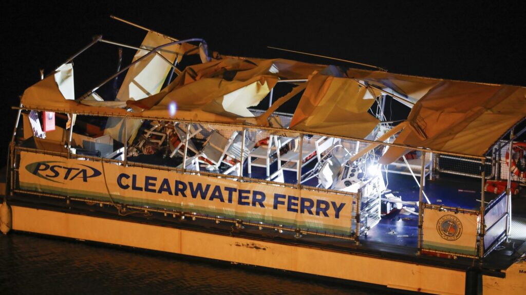 ‘Mass casualty’ declared in boat crash near Florida’s Clearwater bridge, 1 dead