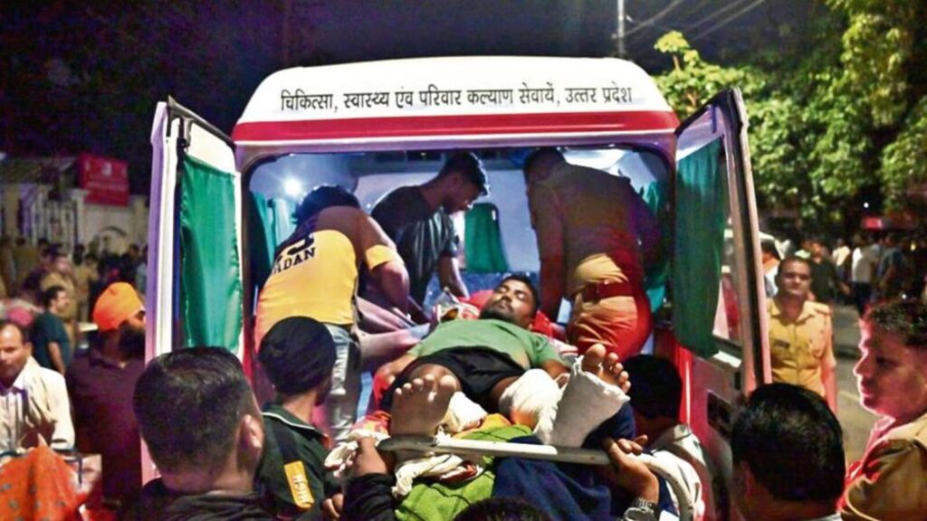 Massive fire at Lucknow’s Lok Bandhu Hospital, 200 patients evacuated