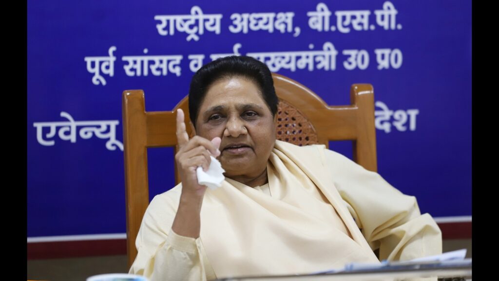 Mayawati flays disrespect to Ambedkar statues