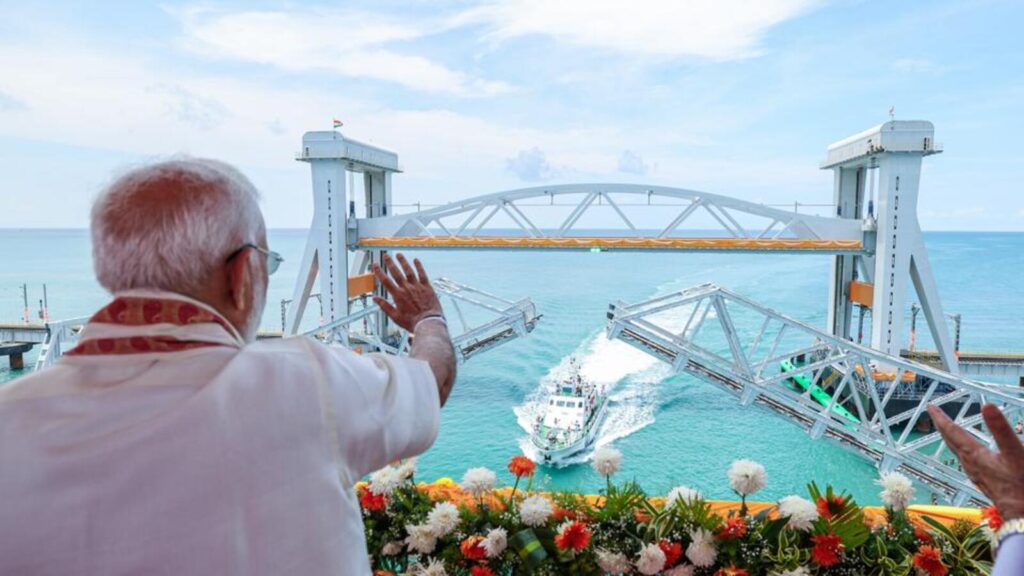 Modi flags off TN infra push, slams Stalin govt | Latest News India