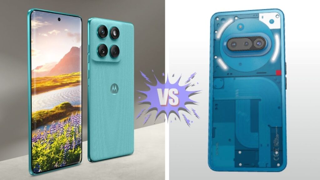 Motorola Edge 60 Fusion vs Nothing Phone 3a: Which mid-range smartphone offers more value?