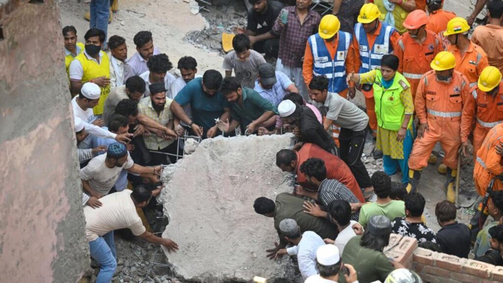 Mustafabad building collapse: ‘I’m in shock. How did this happen?’ | Latest News Delhi