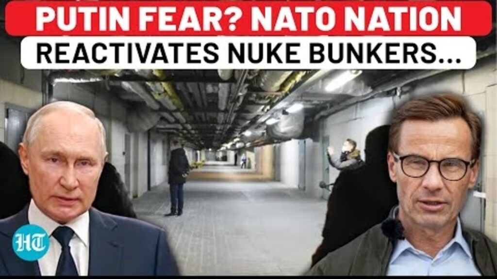 NATO Nation Spooked By Putin? Sweden Reactivates Nuclear Bunkers Amid Tensions With Russia