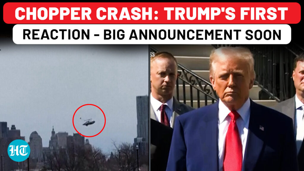 NYC chopper crash: Trump’s first reaction, says big announcement soon after ‘Siemens CEO killed’