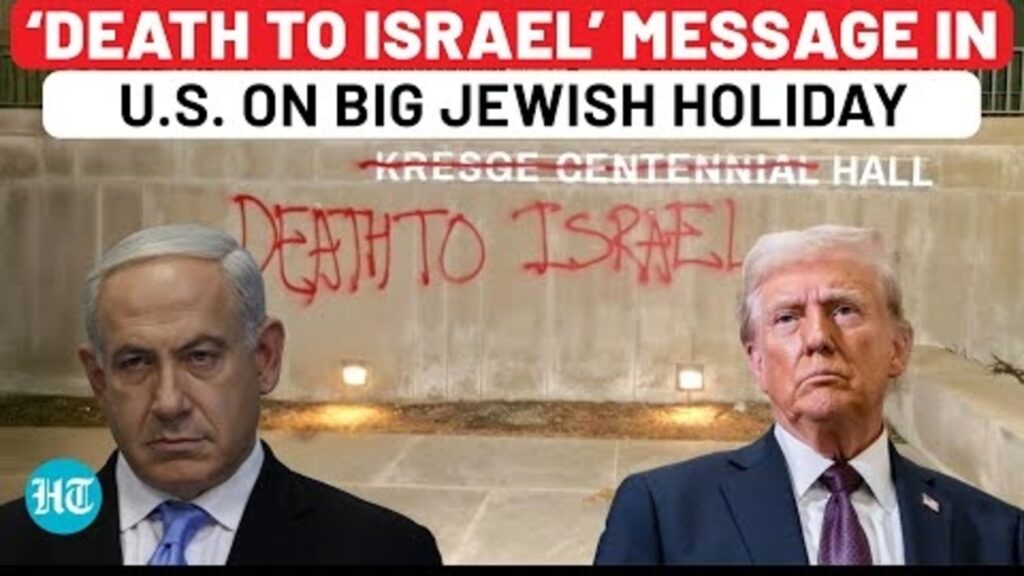 Netanyahu shocked after ‘anti-Israel’ graffiti found on U.S. campus on Passover