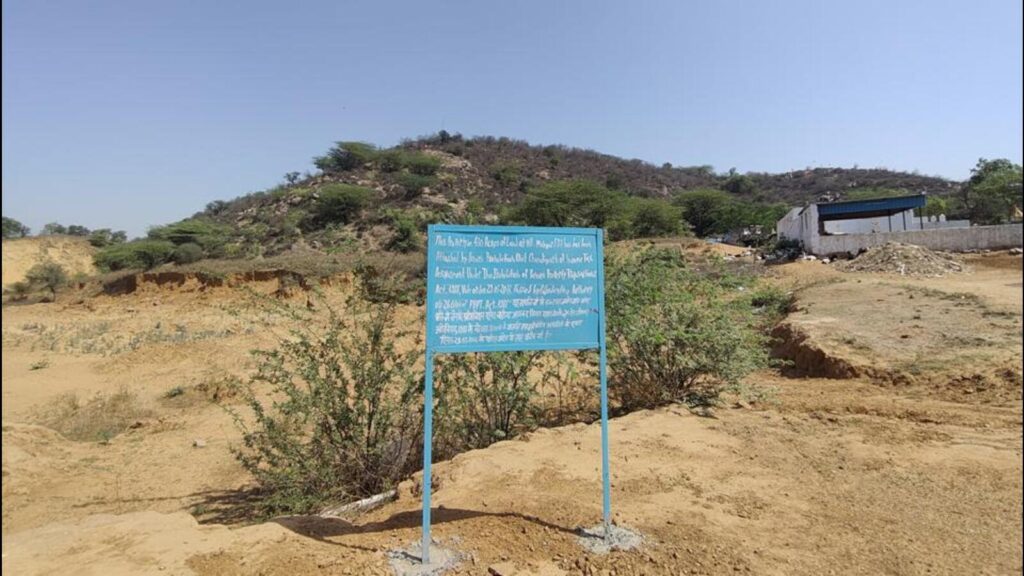 New hope of preserving Aravalli forest crops up in form of boards in Faridabad | Latest News India