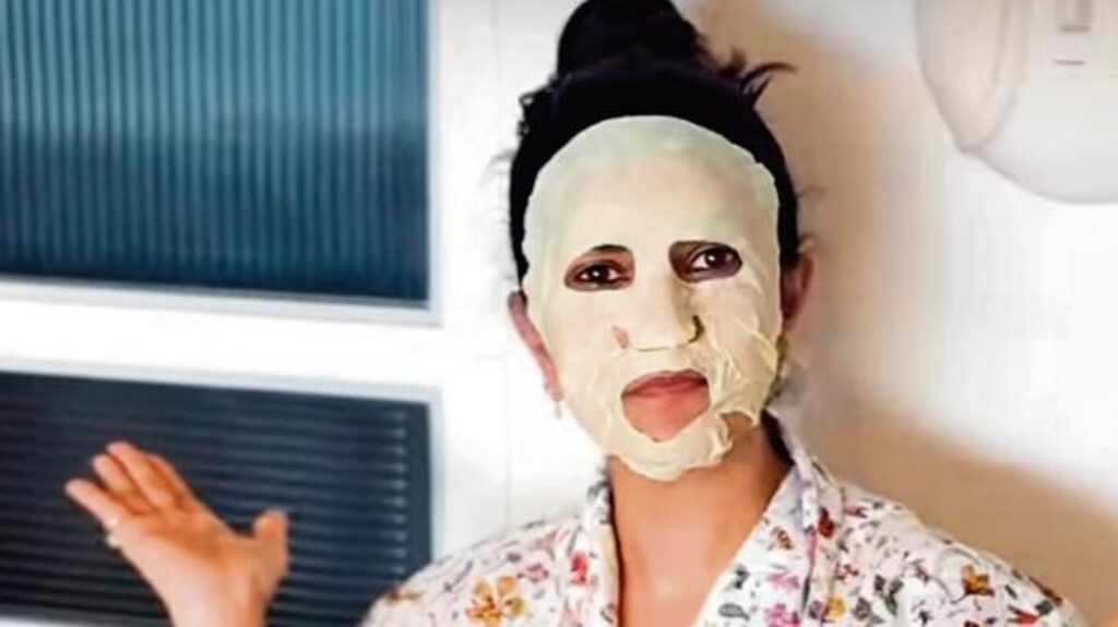 Nimrat Kaur’s DIY sheet mask: Dermatologists weigh in on milk and saffron benefits