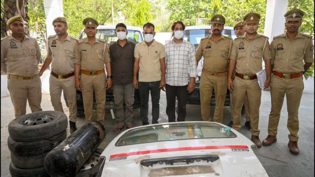 Noida: Inter-state vehicle lifters gang busted