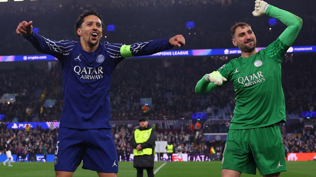 PSG survive Aston Villa’s big fightback to reach Champions League semis in post-Mbappe era | Football News