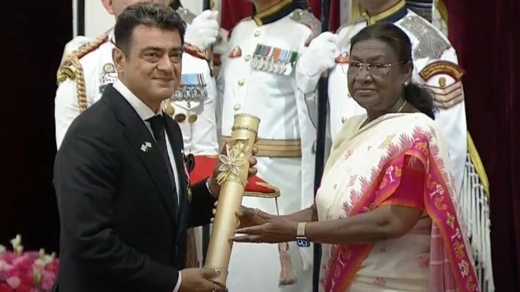 Padma Awards 2025: Balakrishna, Ajith Kumar, Arijit Singh, Shekhar Kapur receive award from President Droupadi Murmu | Bollywood