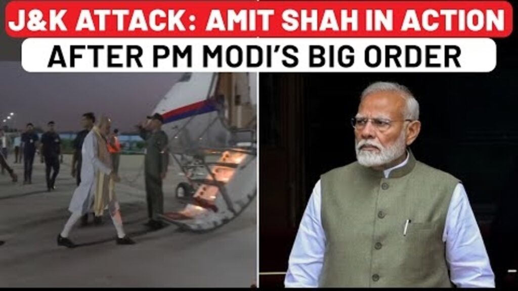 Pahalgam: Amit Shah In Action After PM Modi’s Order As Dozens Killed In Kashmir Terror Attack
