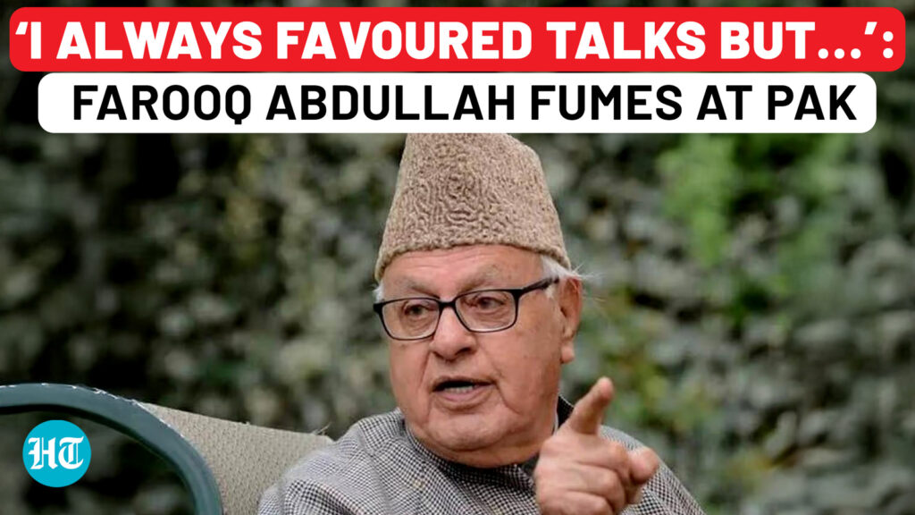 Pahalgam attack: Farooq Abdullah changes stance on talks with Pakistan; ‘they killed humanity…’