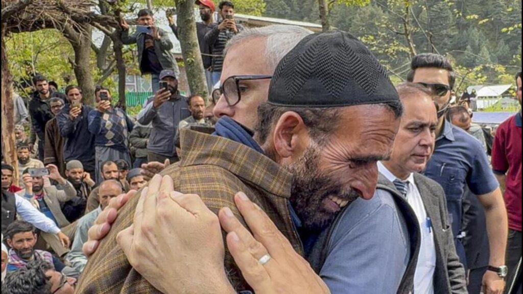 Pahalgam terror: CM Omar Abdullah attends funeral of pony ride operator