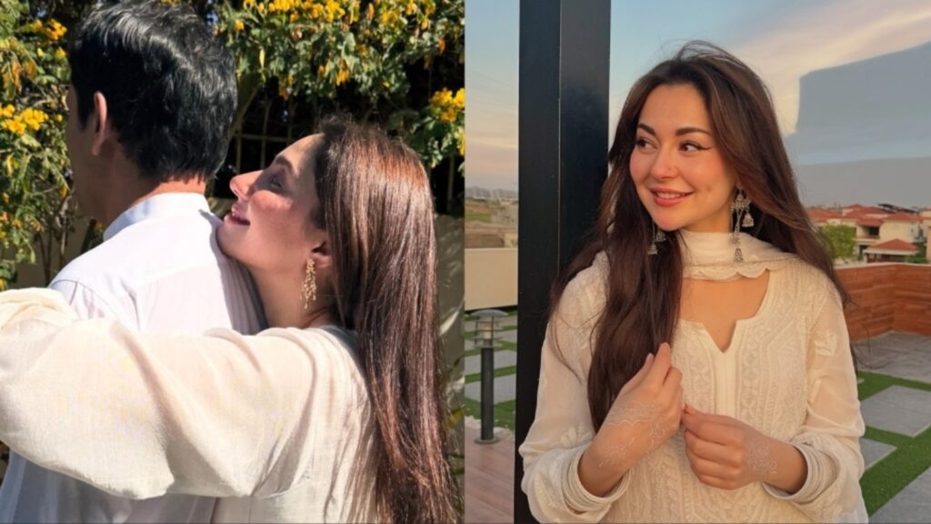 Pak actor Mahira Khan hugs husband Salim Karim on Eid; fans calls Hania Aamir ‘pyari gudiya’ as she shares pics