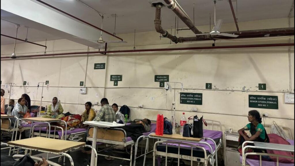 Patients battle heat due to poor cooling infra at Gurugram’s Civil Hospital