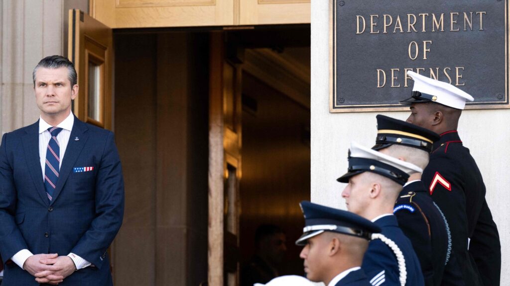Pete Hegseth’s use of Signal app to convey plans for Houthi strike under Pentagon watchdog scanner