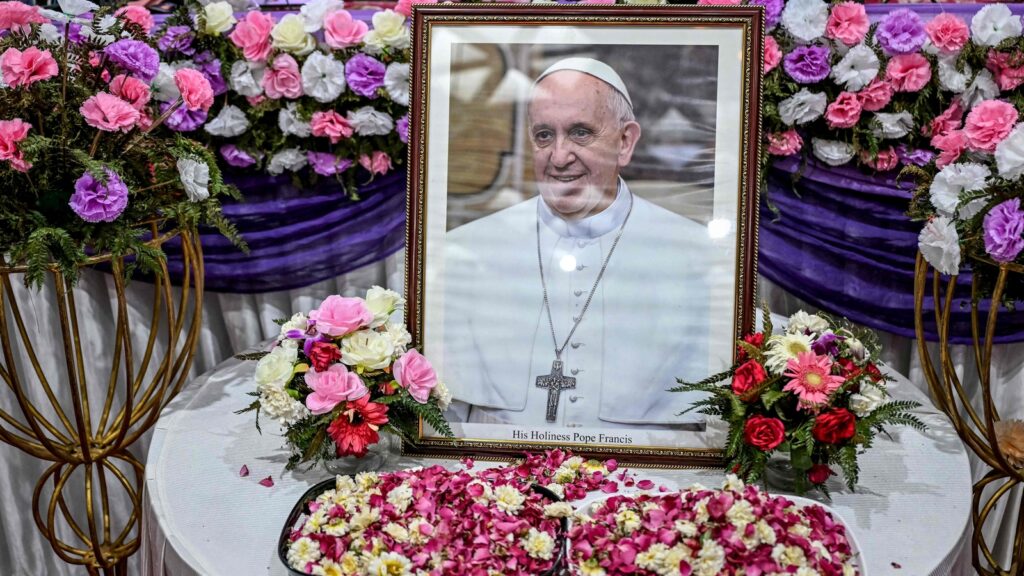 Photos: Catholics around the world mourn Pope Francis’s demise as focus turns to his successor