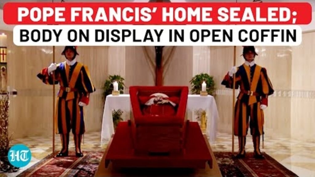 Pope Francis Breaks Tradition With Final Wish; Pontiff’s Body On Display In Open Coffin, Home Sealed