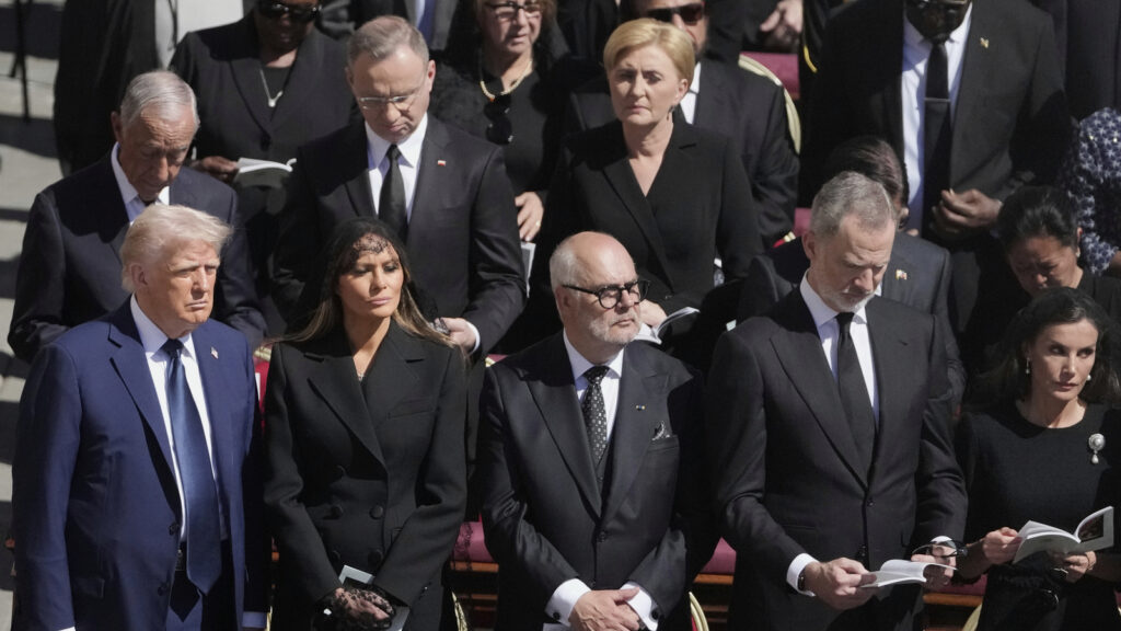 Pope Francis funeral in pics as Trump, Zelensky, Royals join thousands of mourners at St Peter Square in Vatican