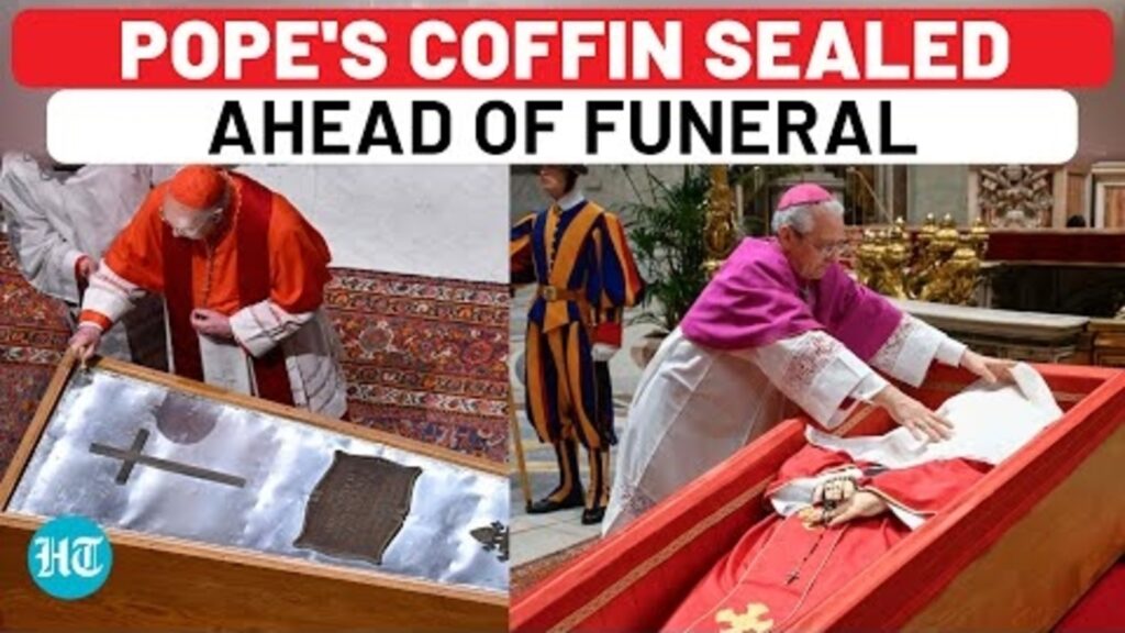 Pope’s Coffin Sealed, Stamped Ahead Of Funeral | Francis | Vatican City | Roman Catholic Church