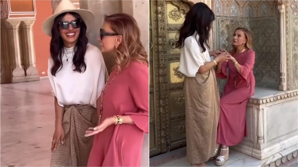 Priyanka Chopra turns Jaipur into fashion runway with her asymmetrical long skirt that costs a jaw-dropping ₹2.4 lakh | Fashion Trends
