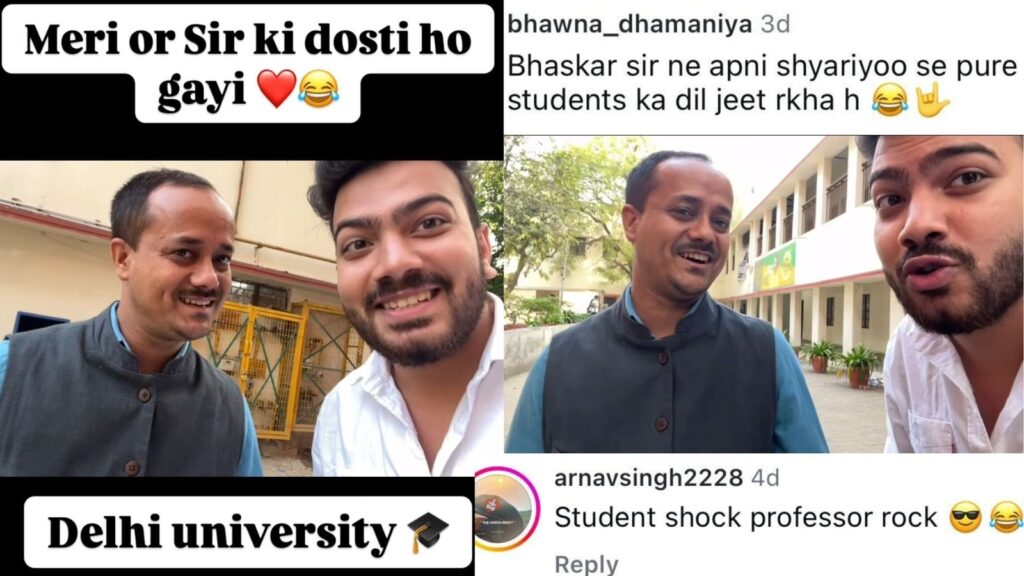 Professor turns love guru: DU teacher’s shayari goes viral! ‘My phone hasn’t stopped buzzing..’, he shares