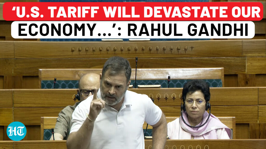 Rahul Gandhi’s big attack on Modi govt over Xi’s China & Trump’s U.S., cites Indira Gandhi analogy