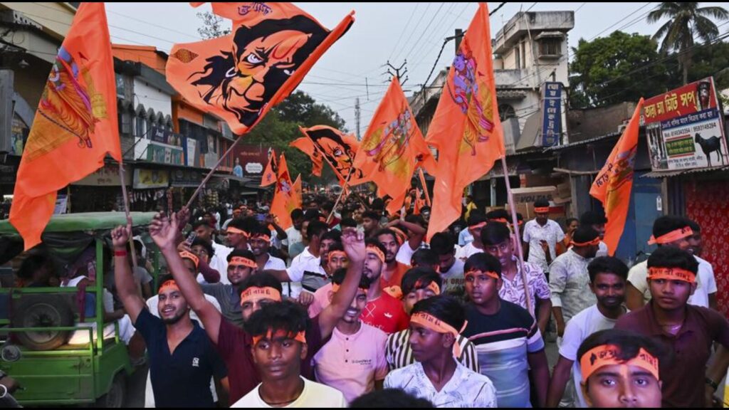 Ram Navami held peacefully in Bengal amid extensive police deployment | Kolkata