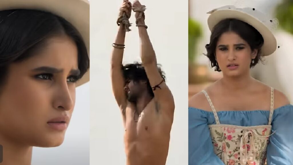 Rasha Thadani and Aaman Devgan’s scene from Azaad goes viral; netizens say ‘show this acting to Suhana and Khushi’