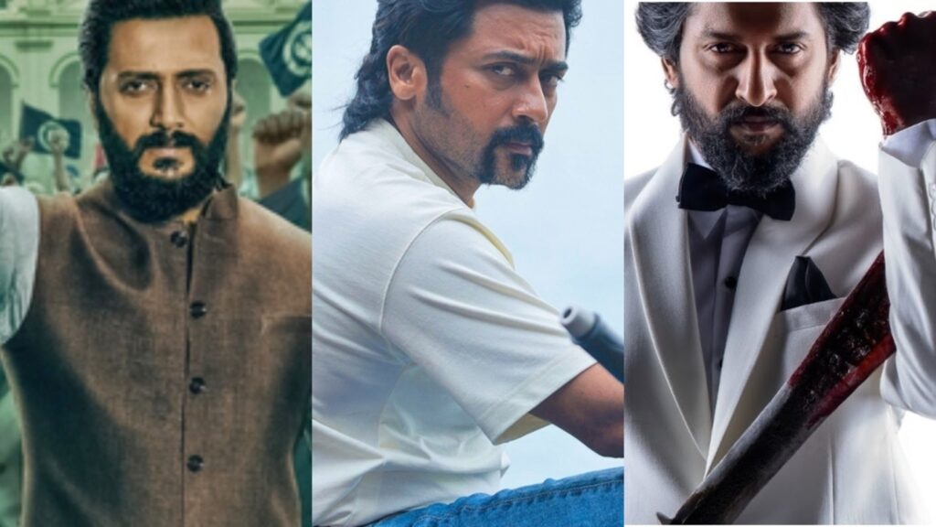 Retro actor Suriya’s best wishes to teams Raid 2, HIT 3 get heart-warming replies from Riteish Deshmukh, Nani